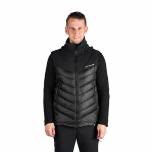 Férfi túrázó mellény kapucnival NORTHFINDER JEDRICK-270blackblack kép