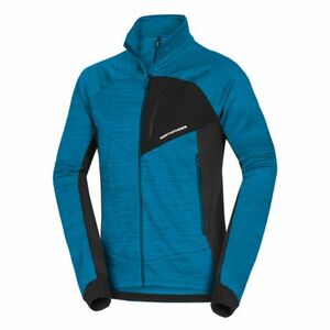 Férfi bélelt túrázó pulóver cipzárral NORTHFINDER JULISTE-630inkblueblack kép