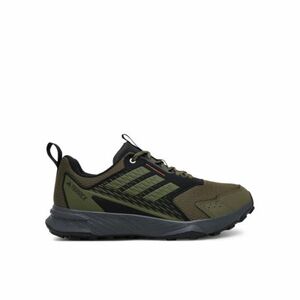 Férfi futó trail cipők ADIDAS Terrex Tracefinder M olive strata olive strata semi impact orange kép