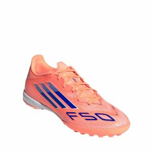 Férfi focicipők turf ADIDAS F50 League M TF beam orange lucid blue cloud white kép