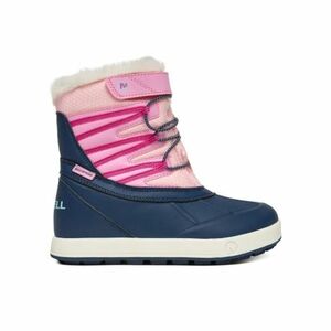 Lány téli magas csizmák MERRELL Snow Bank 5.0 WTRPF K navy pink kép