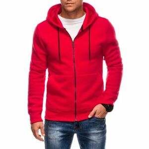 Férfi zipzáras pulóver EDOTI Sweatshirt EM-SSBZ-0101 V-4 red kép