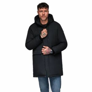 Férfi kapucnis dzseki OMBRE Jacket OM-JAPJ-0313 V-6 black kép