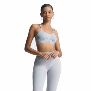 Női edzősport melltartó ADIDAS HYG SHN BRALETT HALSIL GREY kép