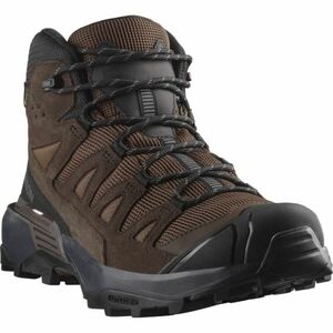 Férfi bokáig érő túracipő SALOMON X Ultra 360 LTR Mid GTX M dark earth delicioso castlerock kép