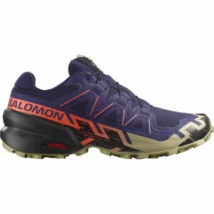 Férfi futó trail cipők SALOMON Speedcross 6 M maritime blue black cherry kép