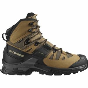 Férfi bokáig érő túracipő SALOMON Quest 4 GTX M kelp black castlerock kép
