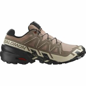 Férfi futó trail cipők SALOMON Speedcross 6 M natural black almond milk kép