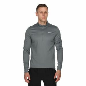 Férfi futó pulóver 1 2 cipzárral NIKE M NK DF PACER TOP HZ SMOKE GREY REFLECTIVE SILV kép