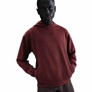 Férfi kapucnis edzőpulóver NIKE PRO M NP DF NPT MIDLAYER HOODIE DARK TEAM RED BLACK kép