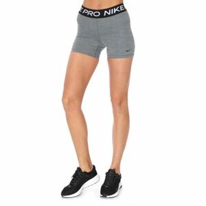 Női edzőnadrágok NIKE PRO W NP 365 SHORT 5IN SMOKE GREY HTR BLACK BLACK kép