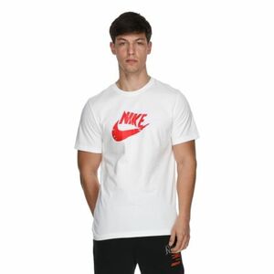 Férfi rövid ujjú póló NIKE M NSW TEE 12MO FUTURA SP25 WHITE kép