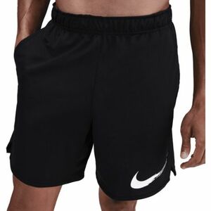 Férfi melegítőnadrág rövidnadrág NIKE M NK DF TOTALITY KNIT 7IN UL G BLACK WHITE kép