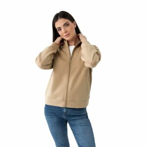 Női cipzáras pulóver VOLCANO B-ELIA-CAMEL kép