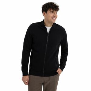 Férfi zipzáras pulóver VOLCANO B-BONET-BLACK kép