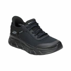 Női szabadidőcipők SKECHERS Bobs B Flex Hi Linear Force Slip-Ins W black black kép