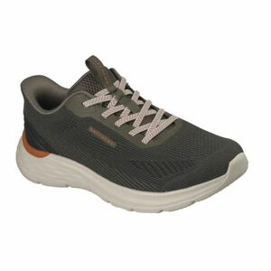 Férfi szabadidőcipő SKECHERS Garner Bungee Lace Slip-Ins M olive kép