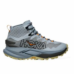 Férfi bokáig érő túracipő HOKA Mafate Hike M mineral blue tumeric kép