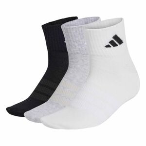 Zoknik ADIDAS 3PACK-T ESS ANK 3P MGREYH WHITE BLACK kép