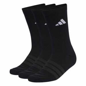 Zoknik ADIDAS 3PACK-C ESS CRW 3P BLACK BLACK WHITE kép