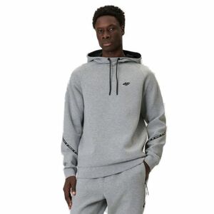 Férfi kapucnis pulóver 4F SWEATSHIRT M2238-27M-COLD LIGHT GREY MELANGE kép