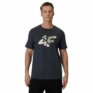 Férfi rövid ujjú póló 4F TSHIRT M2667-22S-ANTHRACITE kép