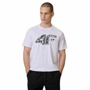 Férfi rövid ujjú póló 4F TSHIRT M2659-10S-WHITE kép