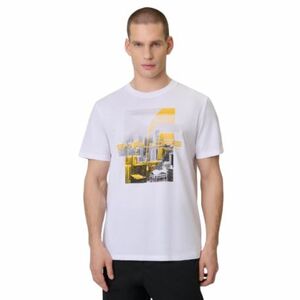 Férfi rövid ujjú póló 4F TSHIRT M2660-10S-WHITE kép