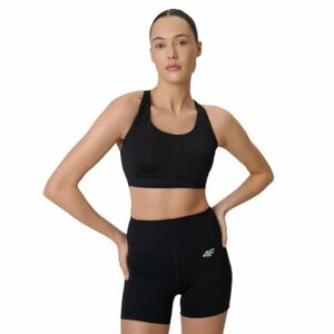 Női edzősport melltartó 4F SPORT BRA F222-20S-DEEP BLACK kép