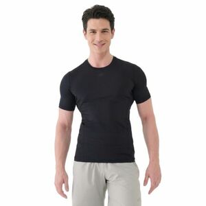 Férfi rövid ujjú edzőpóló 4F TSHIRT FNK M2141-20S-DEEP BLACK kép