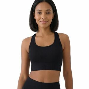 Női edzősport melltartó 4F SPORT BRA F242-20S-DEEP BLACK kép