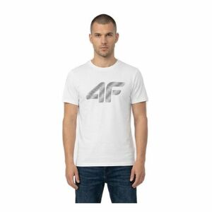 Férfi rövid ujjú póló 4F TSHIRT M3342-10S-WHITE kép