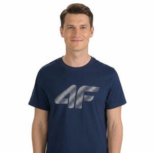 Férfi rövid ujjú póló 4F TSHIRT M3342-31S-NAVY kép