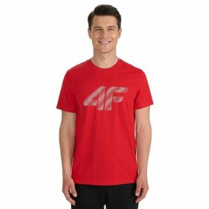 Férfi rövid ujjú póló 4F TSHIRT M3342-62S-RED kép