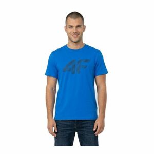 Férfi rövid ujjú póló 4F TSHIRT M3342-33S-BLUE kép