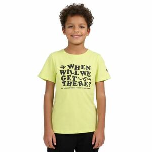 Fiú póló rövid ujjú 4F JUNIOR TSHIRT M2816-73S-LIGHT LEMON kép