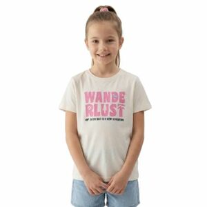 Lány póló rövid ujjú 4F JUNIOR TSHIRT F2884-11S-OFF WHITE kép
