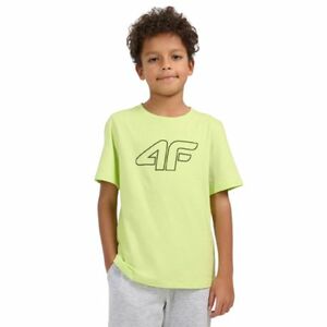 Fiú póló rövid ujjú 4F JUNIOR TSHIRT M3007-45S-CANARY GREEN kép