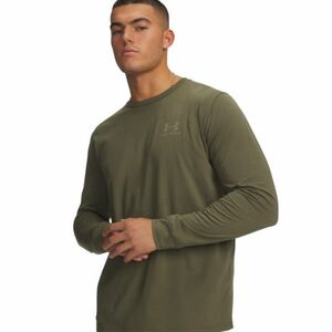 Férfi hosszú ujjú póló UNDER ARMOUR UA SPORTSTYLE LEFT CHEST LS-GRN kép