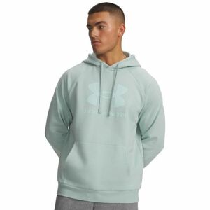 Férfi melegített kapucnis pulóver UNDER ARMOUR UA Rival Fleece Logo HD-BLU kép