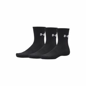 Zoknik UNDER ARMOUR 3 PACK-UA Performance Cotton Crw-BLK kép