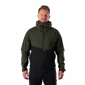 Férfi túrabunda kapucnival NORTHFINDER CLIFTON 550blackdarkgreen kép