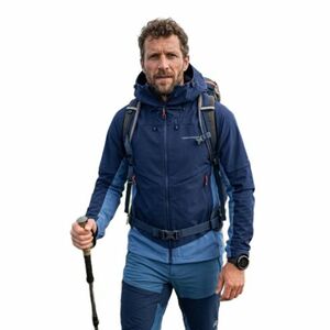 Férfi túrázó Softshell kabát kapucnival NORTHFINDER AMBROSE-387blueblue kép