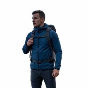 Férfi túrabunda kapucnival NORTHFINDER BENEDICTO-526inkblue kép