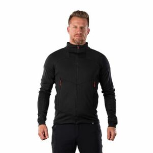 Férfi túrázó polár pulóver cipzárral NORTHFINDER JACINTO-269black kép