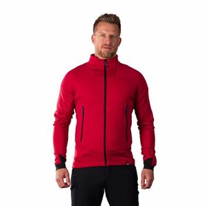 Férfi túrázó polár pulóver cipzárral NORTHFINDER JACINTO-360red kép