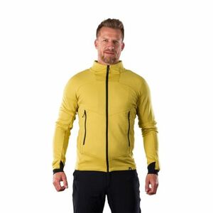 Férfi túrázó polár pulóver cipzárral NORTHFINDER JACINTO-520mustard kép