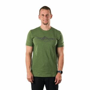 Férfi rövid ujjú túrázó póló NORTHFINDER FID-300darkgreen kép