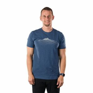 Férfi rövid ujjú túrázó póló NORTHFINDER JACINT-464bluenights kép