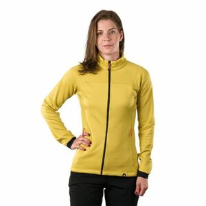 Női túra polár pulóver cipzárral NORTHFINDER ANGELES-520mustard kép